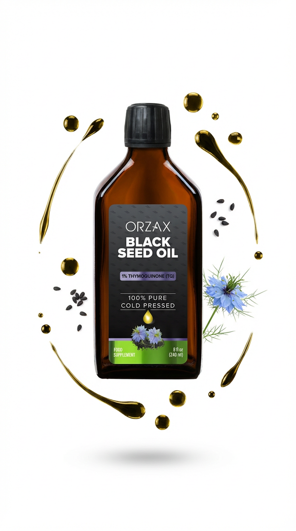 Orzax Black Seed Oil Liquid Stand Out